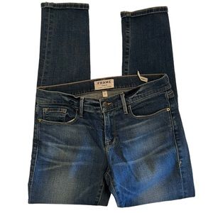 Frame Le Garçon Berkley Square Women’s Jeans Size 25 Medium Blue Wash